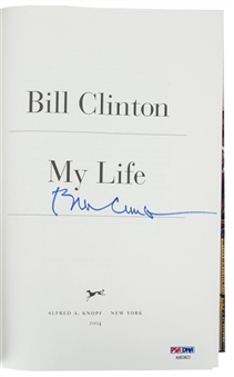 Bill Clinton Autographed "My Life" Book (PSA/DNA)